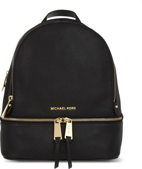 michael kors small black rucksack uk|michael kors backpack beige.